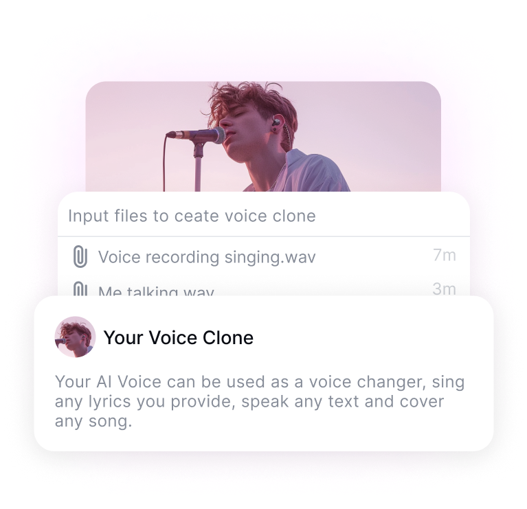 Voice cloning